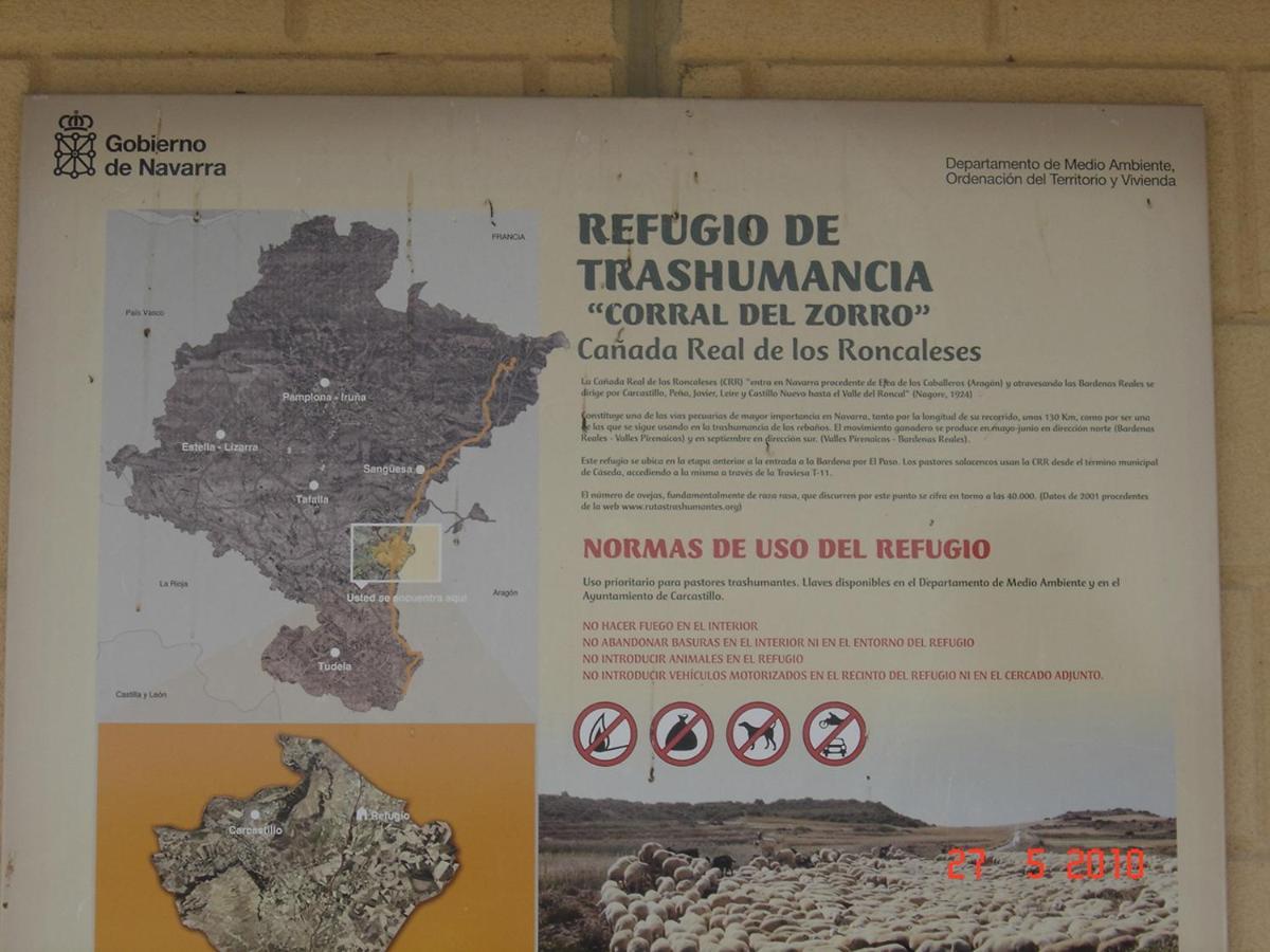 Vila El Pinar De Bardena Carcastillo Exteriér fotografie